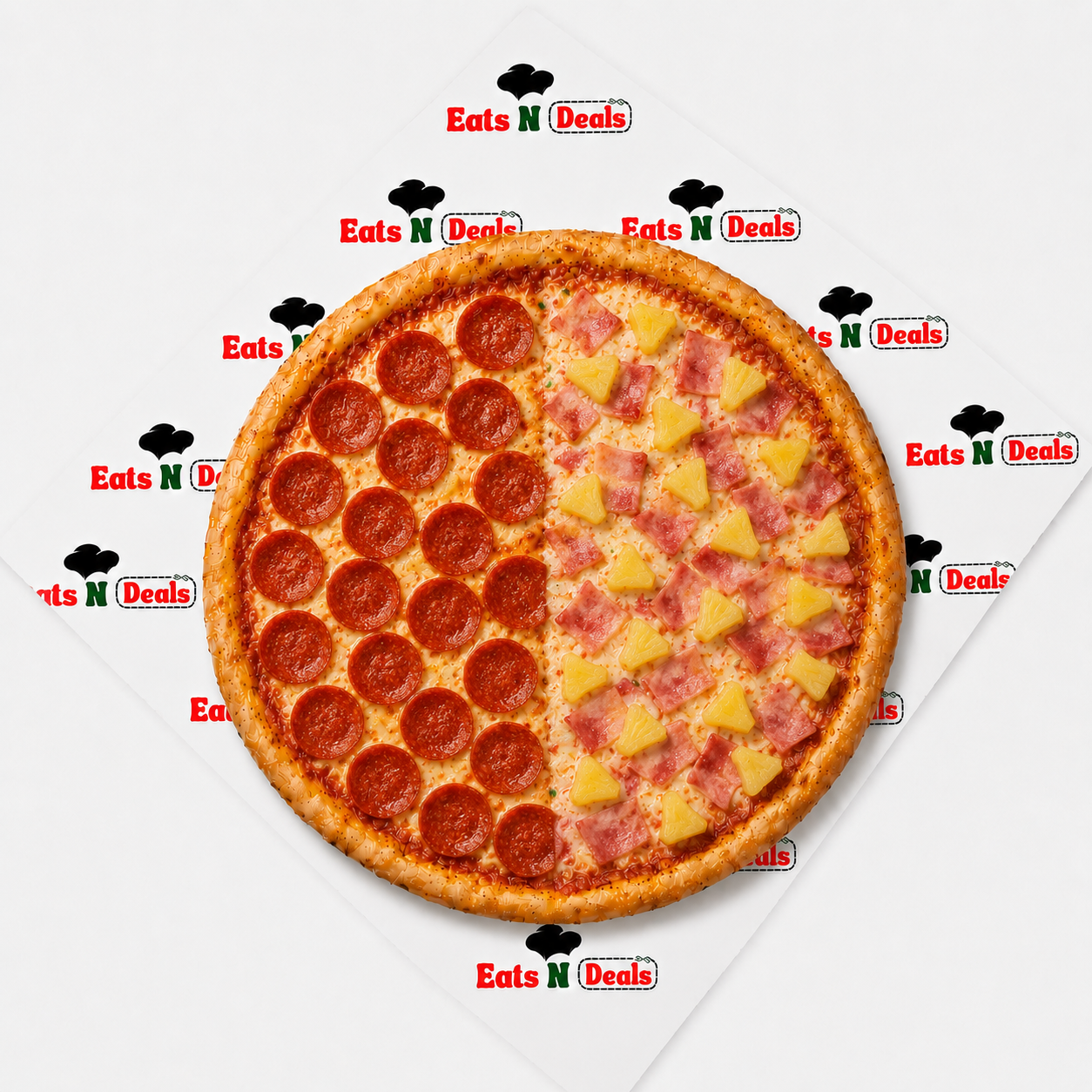 12" Half N Half Pizza