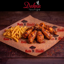 6pcs Peri Wings & Chips