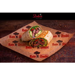 Beef Steak Wrap Without Fried Onion