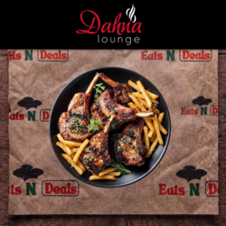 6pcs Lamb Chops & Chips