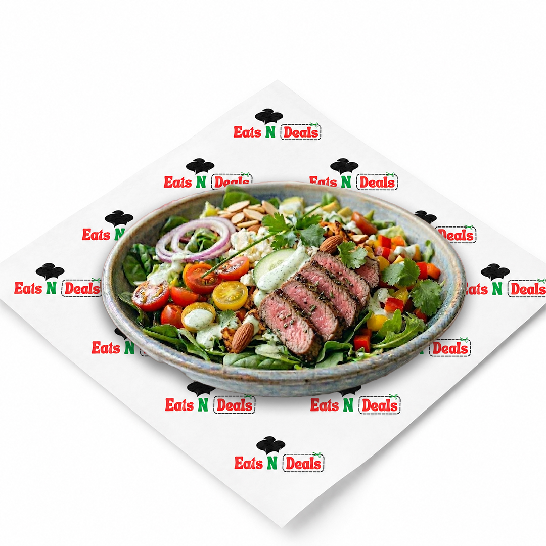 Beef Steak Salad Without Fried Onions