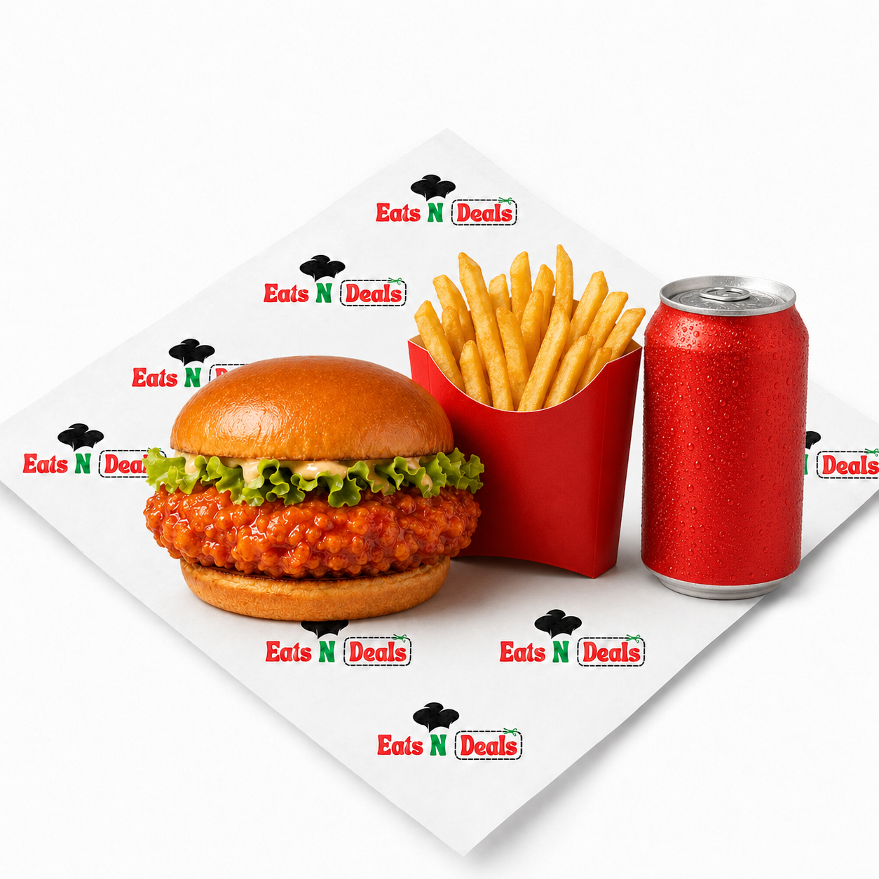 Fiery Burger - Single Meal 