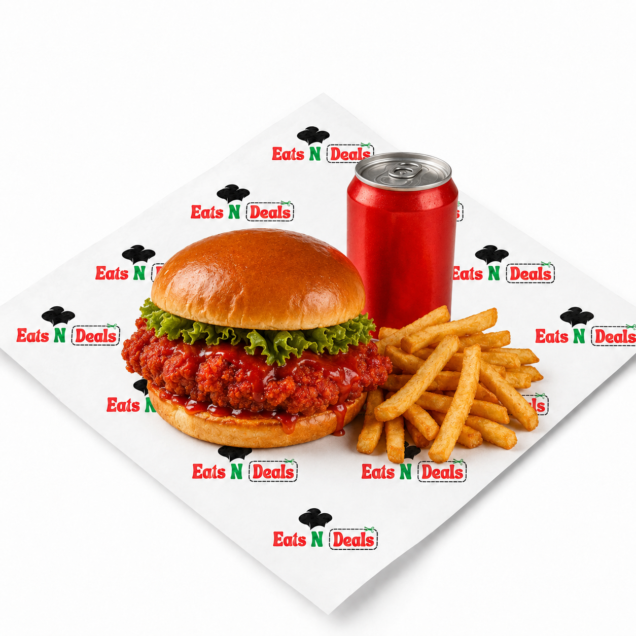 Spicy Burger Extra Hot - Single Meal 