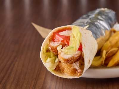 Crispy chicken Wrap