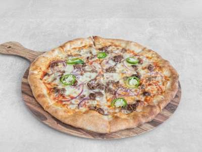 Smashed Beef Pizza 12"