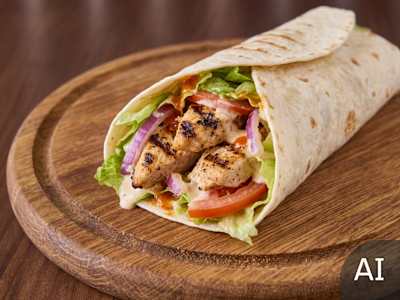 Grilled Chicken wrap🌯