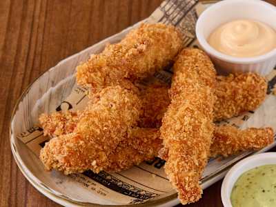 Crispy chicken strips