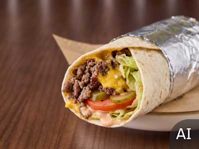 Smashed beef Wrap🌯