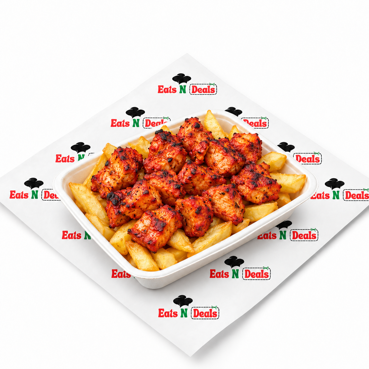 Chicken Tikka On Chips