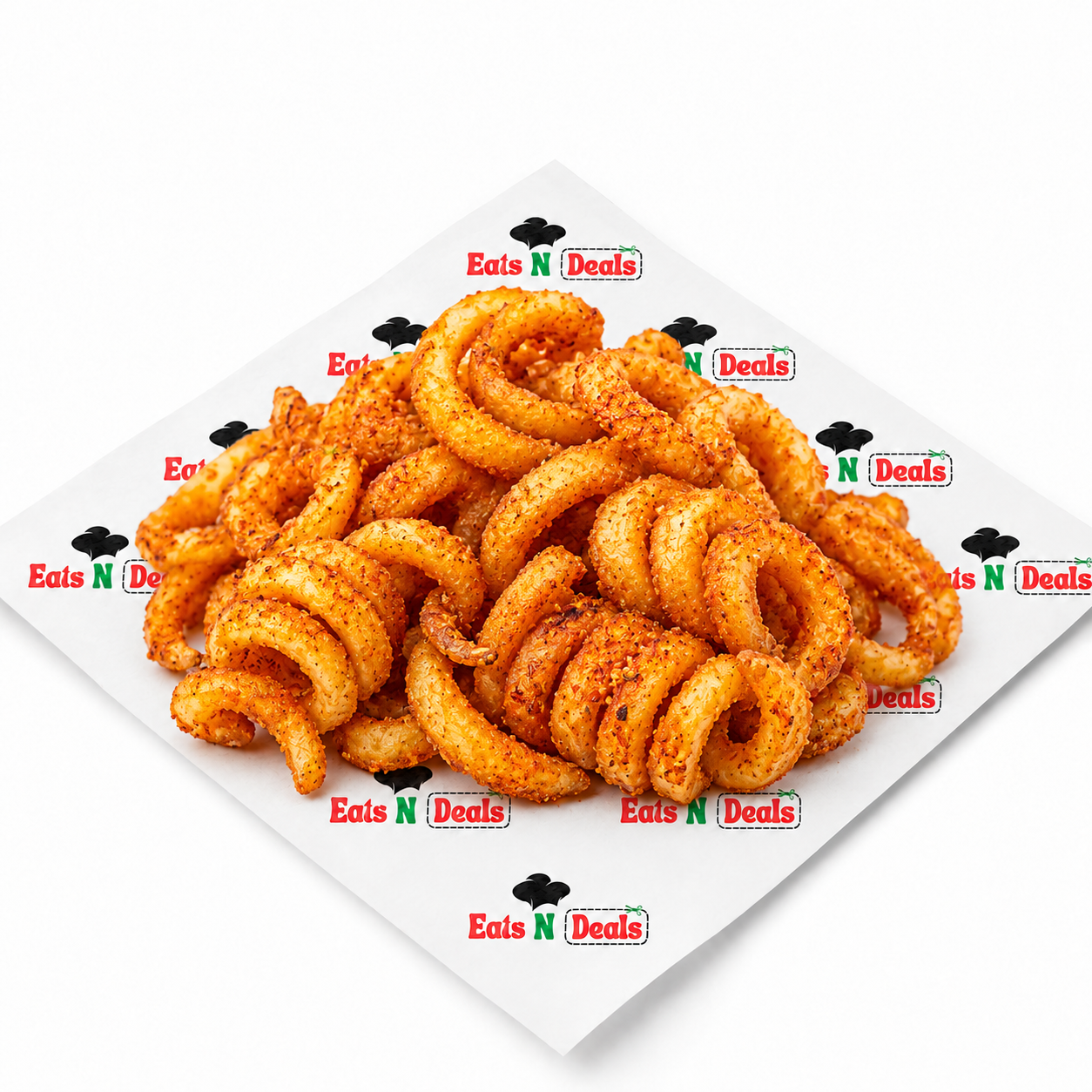 Large Spicy Spiral Fries