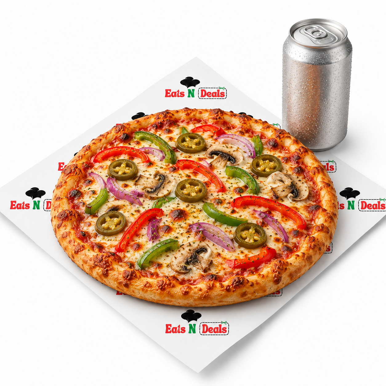 Vegetarian Hot Pizza