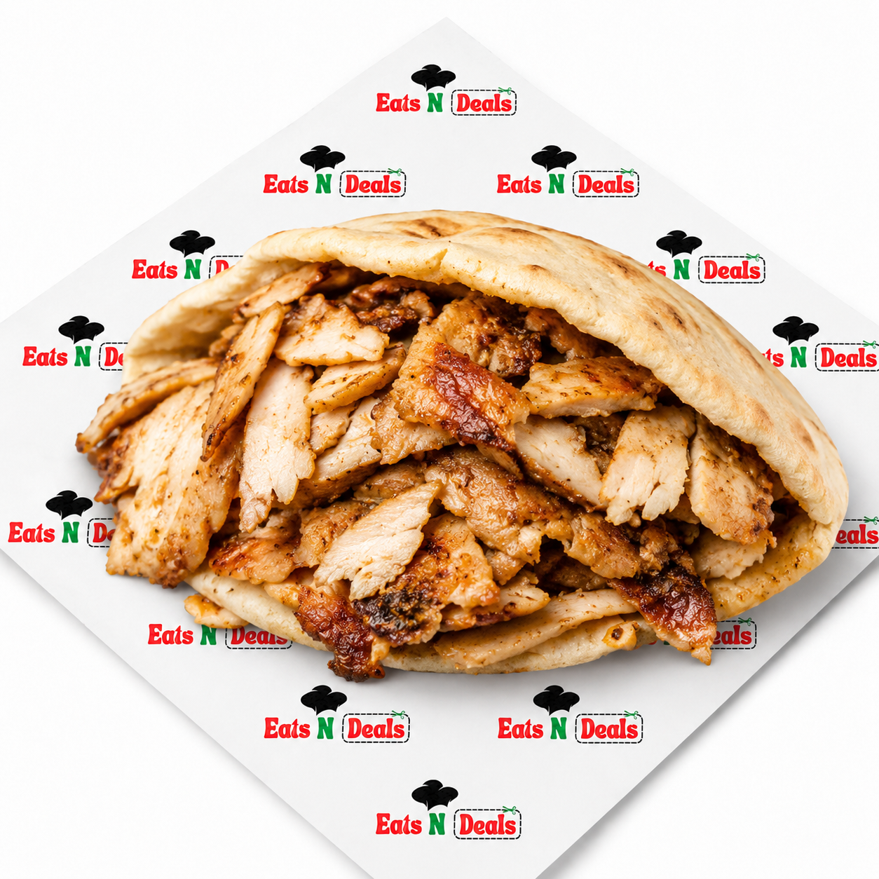 Reg in Pitta Donner Kebab