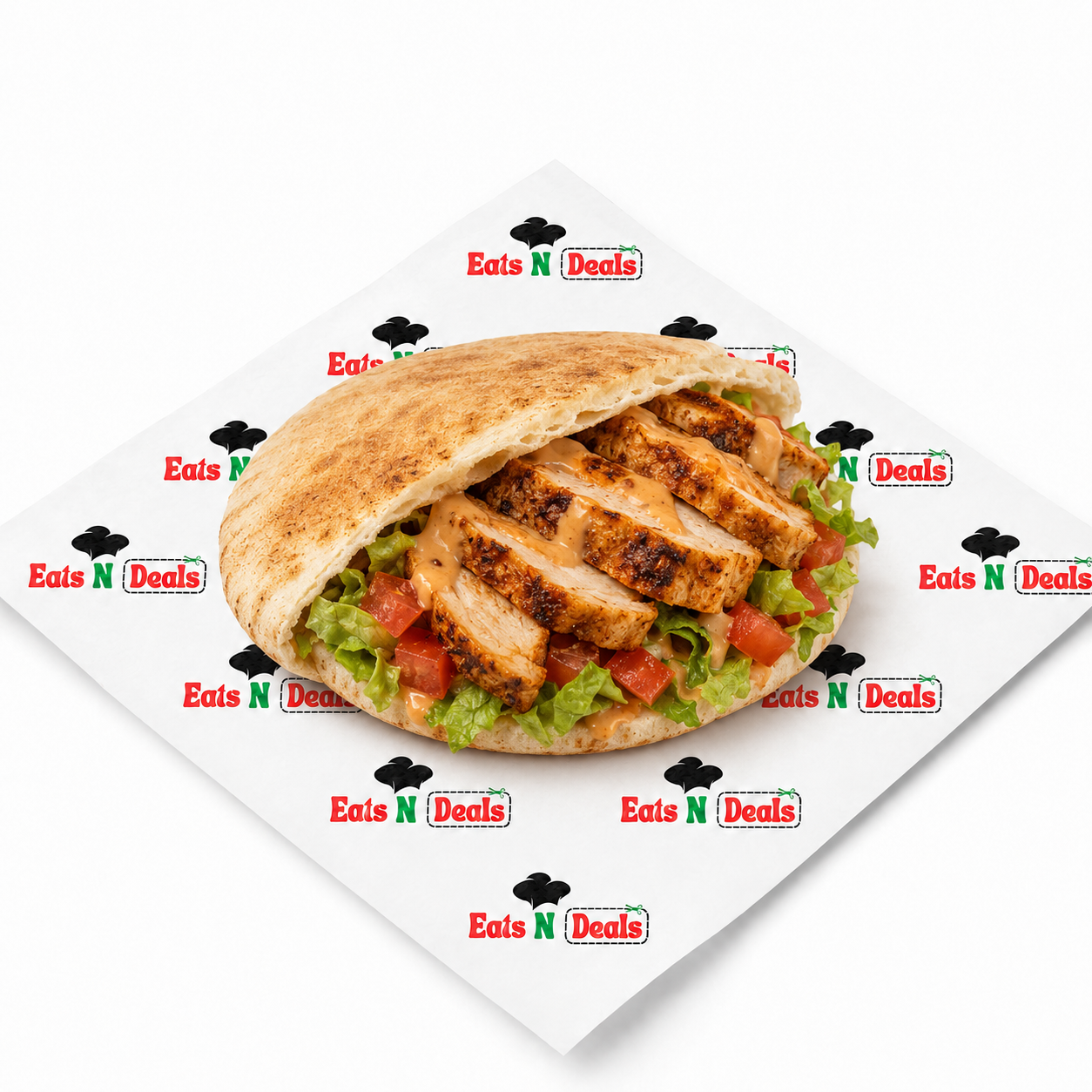 Chicken With Pitta