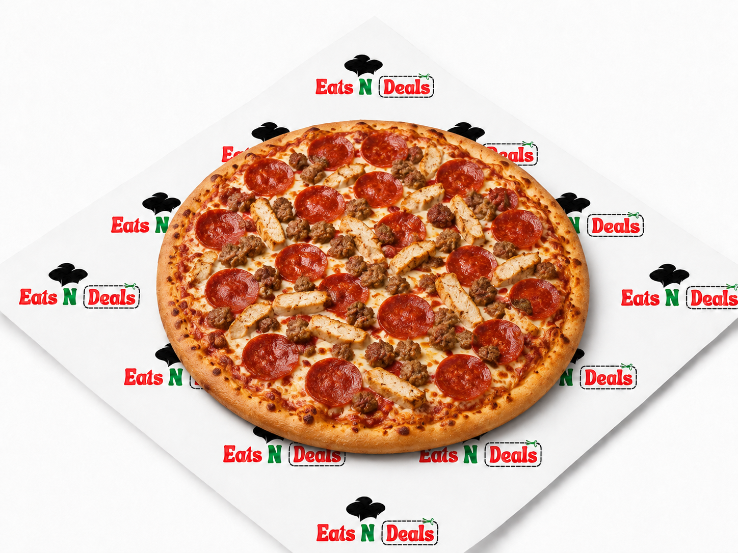 12" Mighty Meaty Pizza