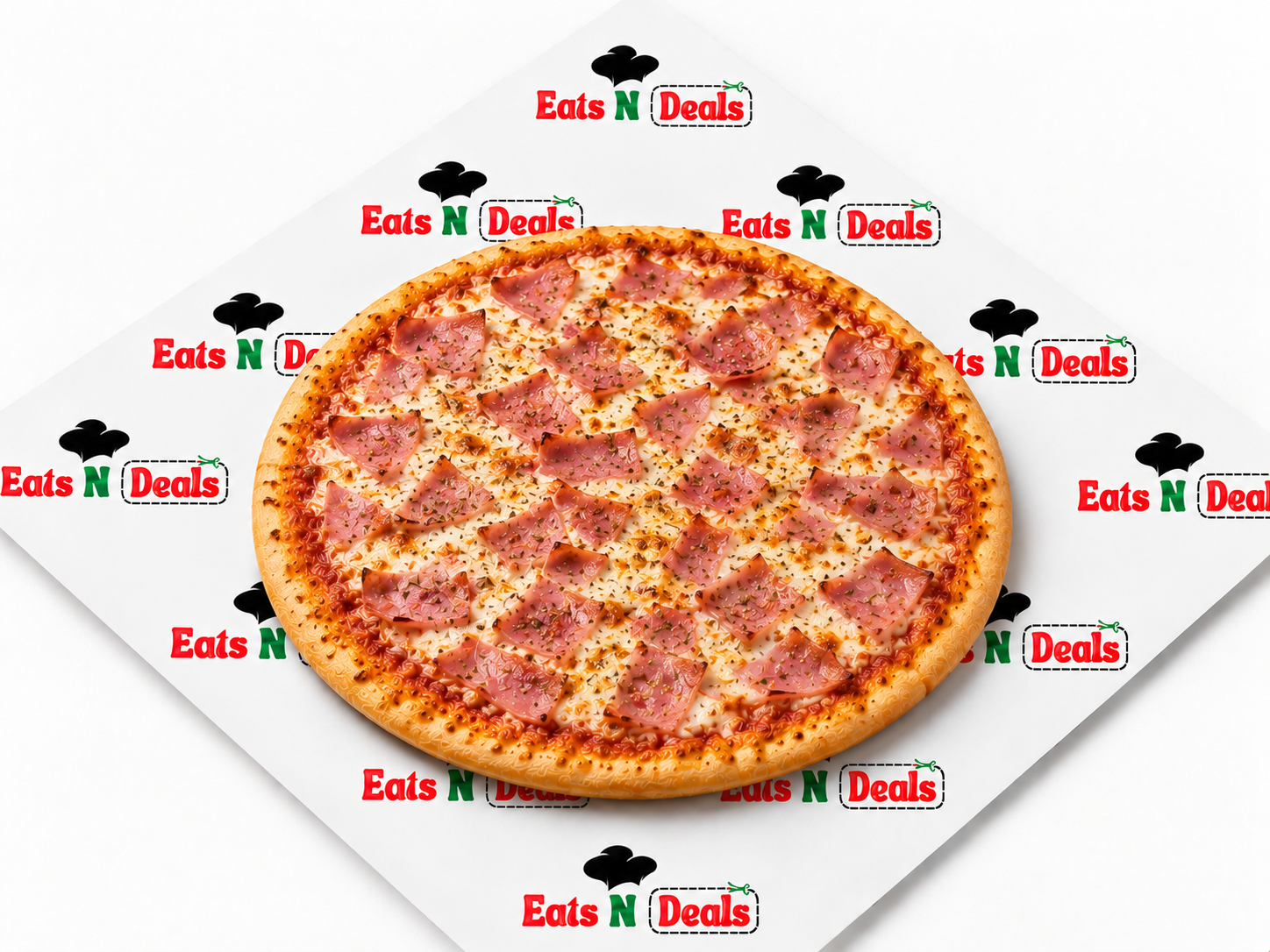 9" Ham Pizza