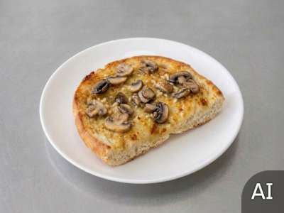 Garlic Bread and Mushroom