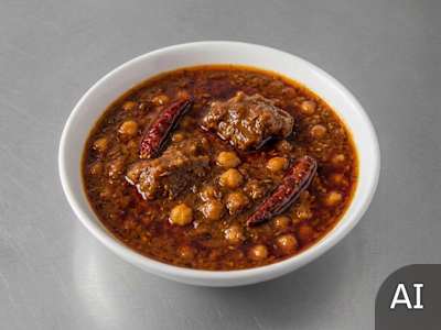 Meat Chana