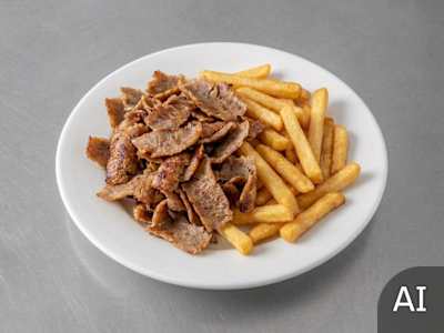 Donner Meat and Fries