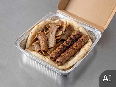 Donner and Seekh Kebab