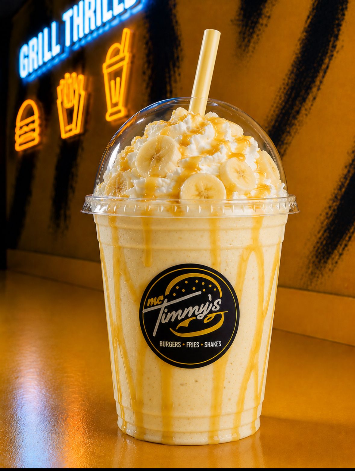 Banana Swirl Milkshake