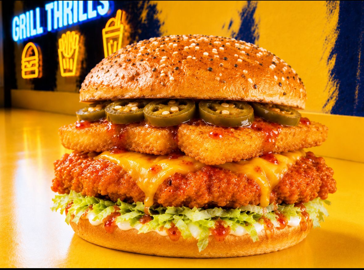 Hot Blaze Burger