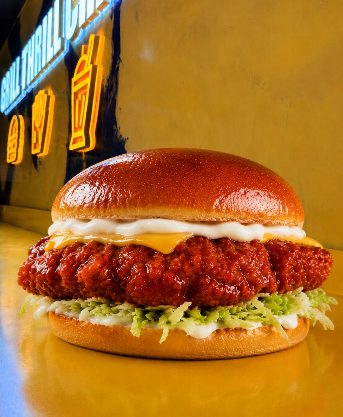 Spicy Drip Burger