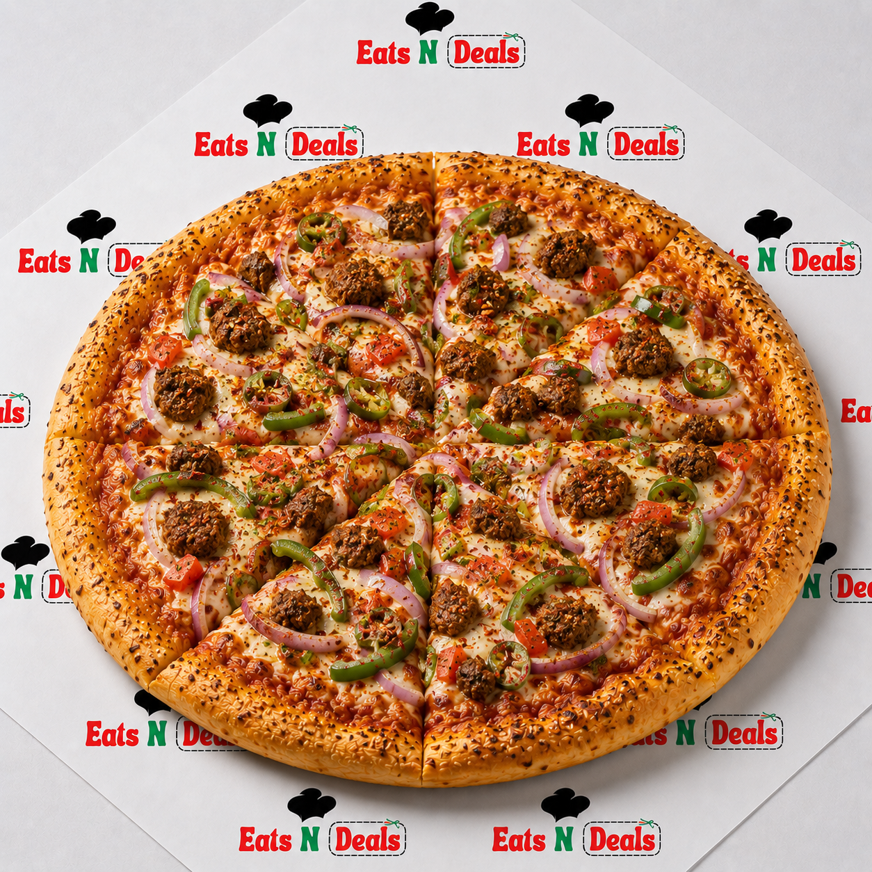 12" Peshawari special pizza