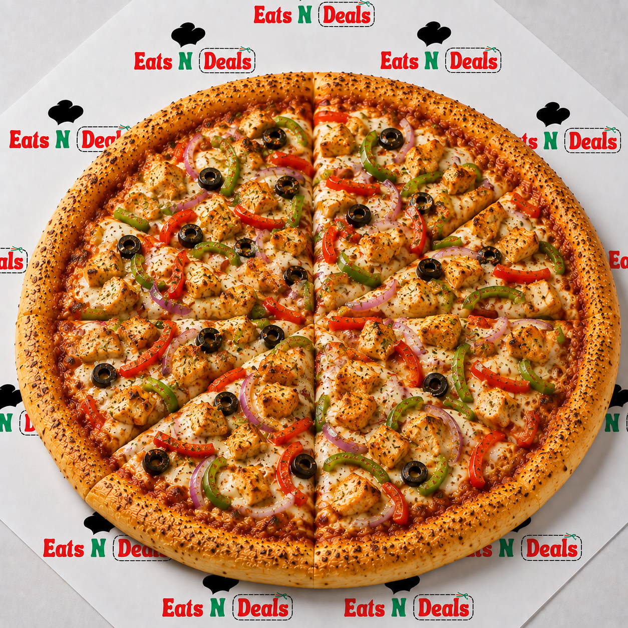 12" Chicken Supreme Pizza