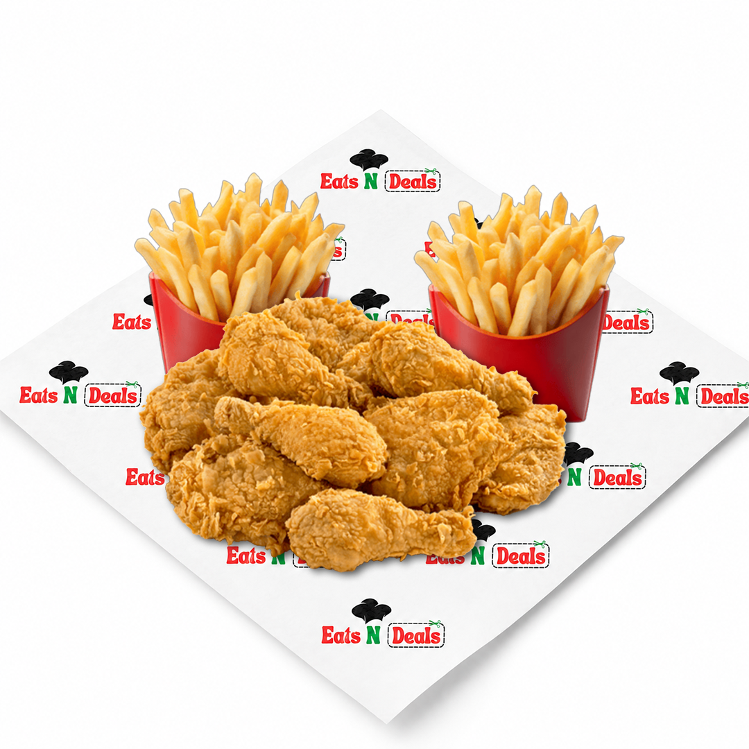 10 Pcs Chicken And 2XChips