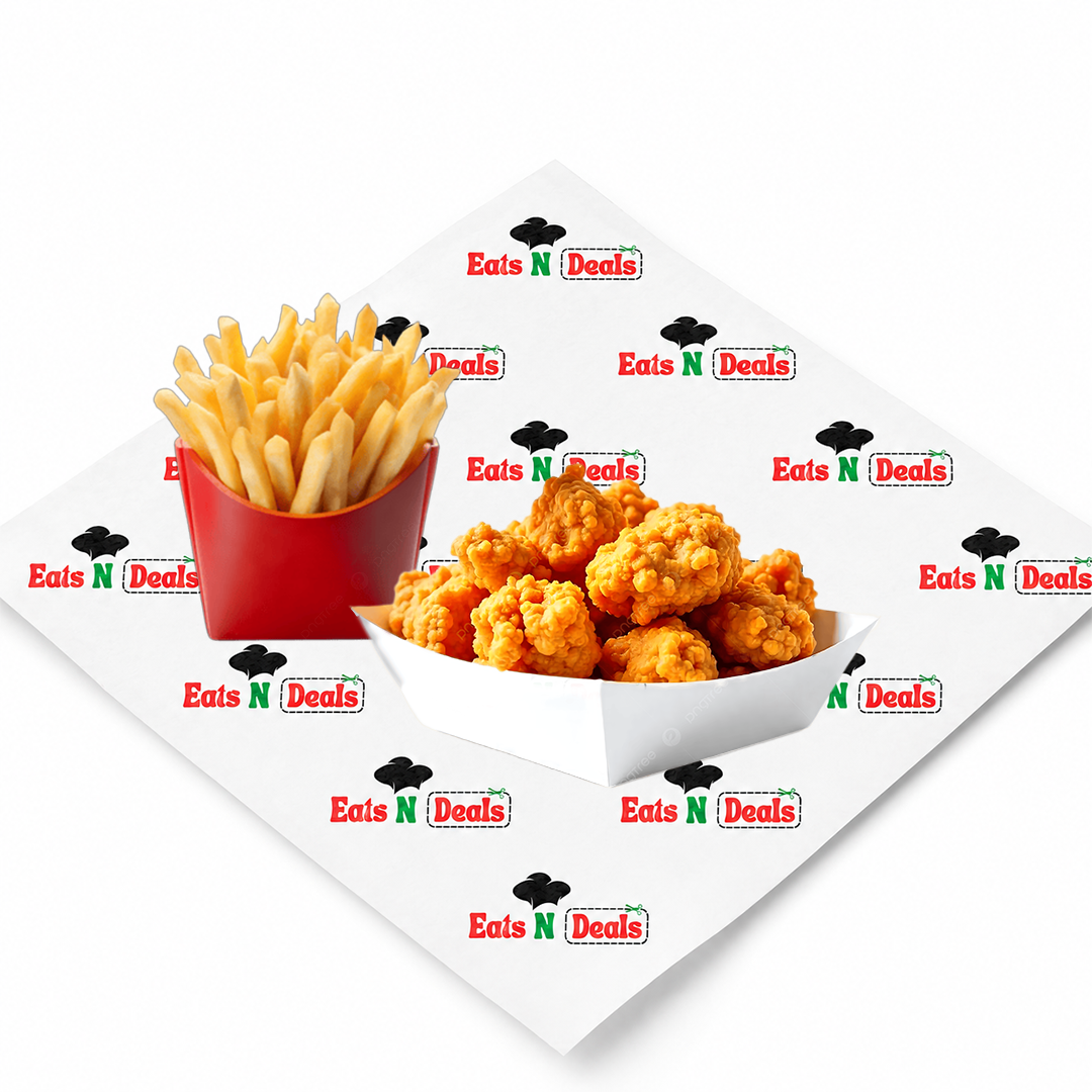 10 Pcs Popcorn Chicken & Chips