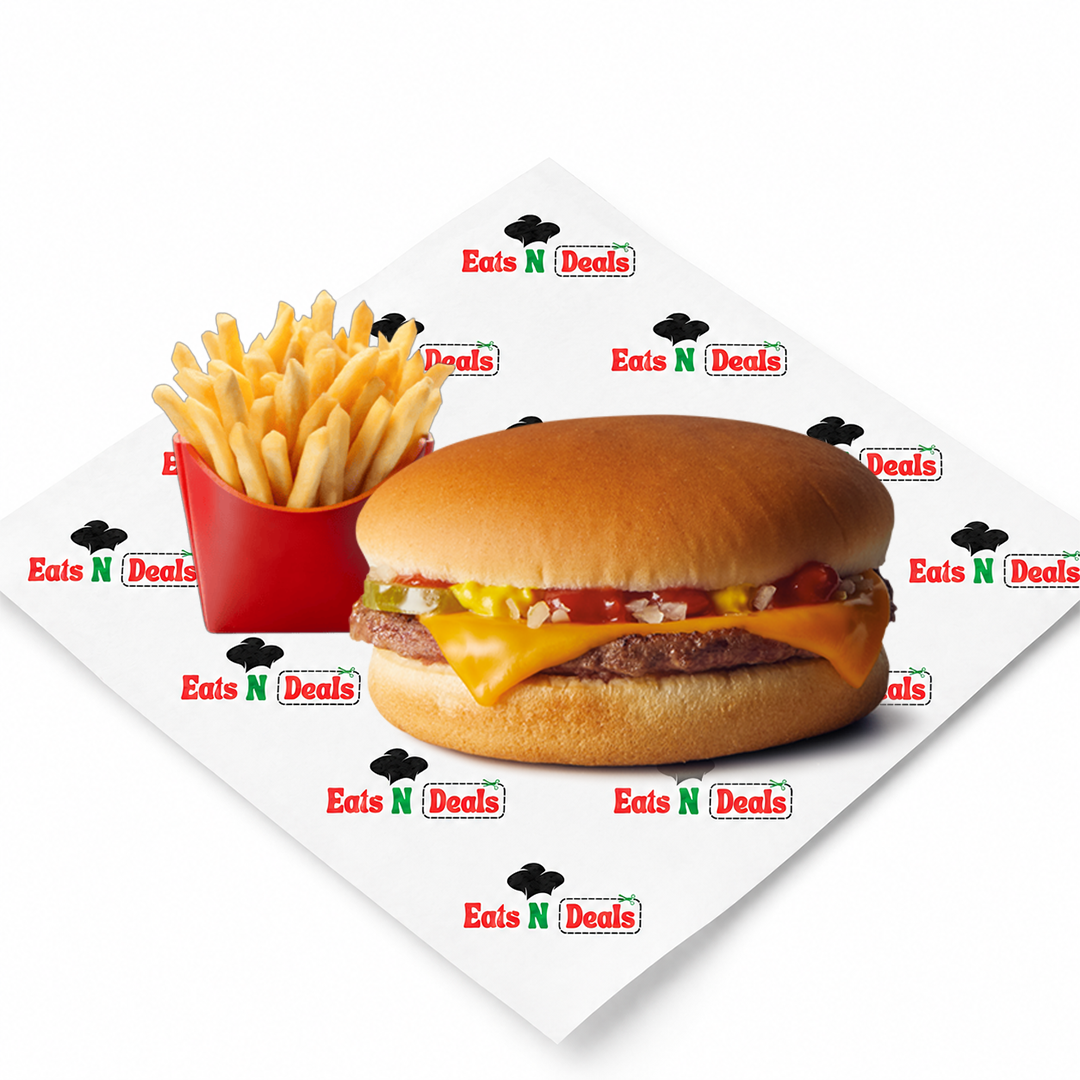 Kids Cheese Burger & Chips 