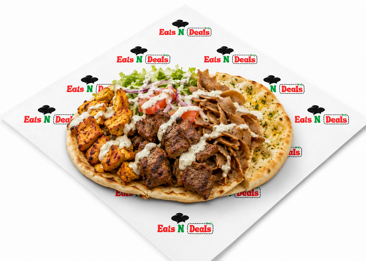 Large Mix Donner On Naan