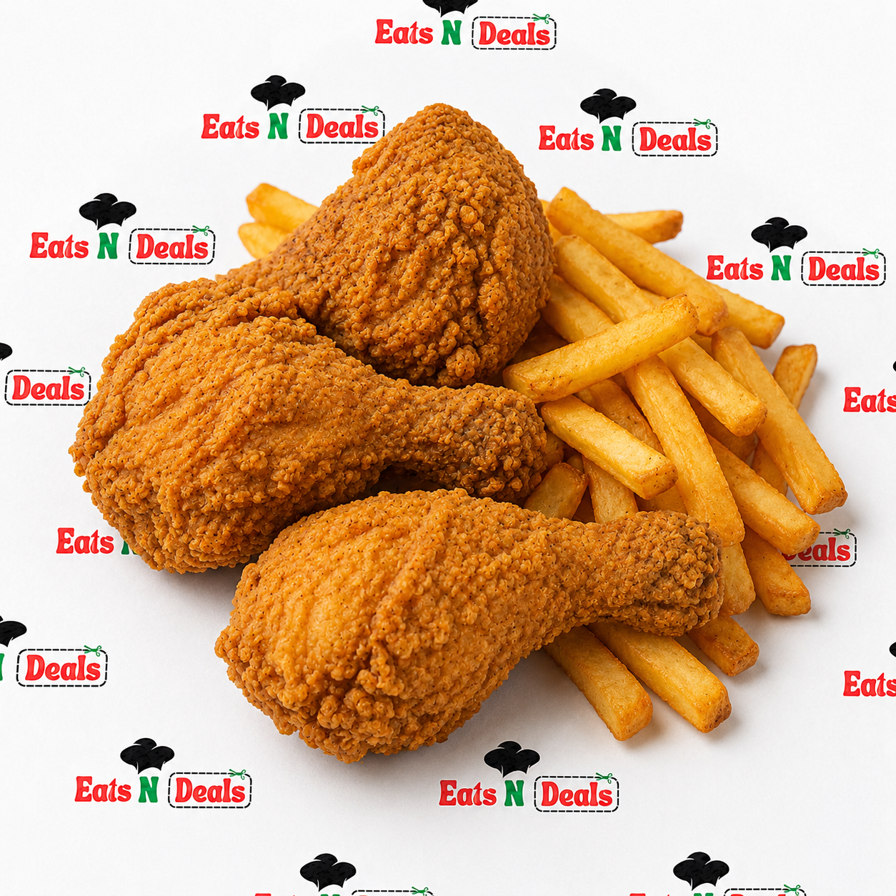 3 Pcs Chicken & Chips