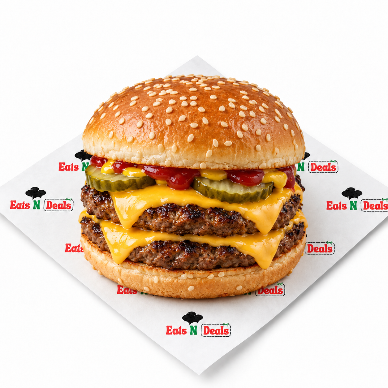 Double American Burger