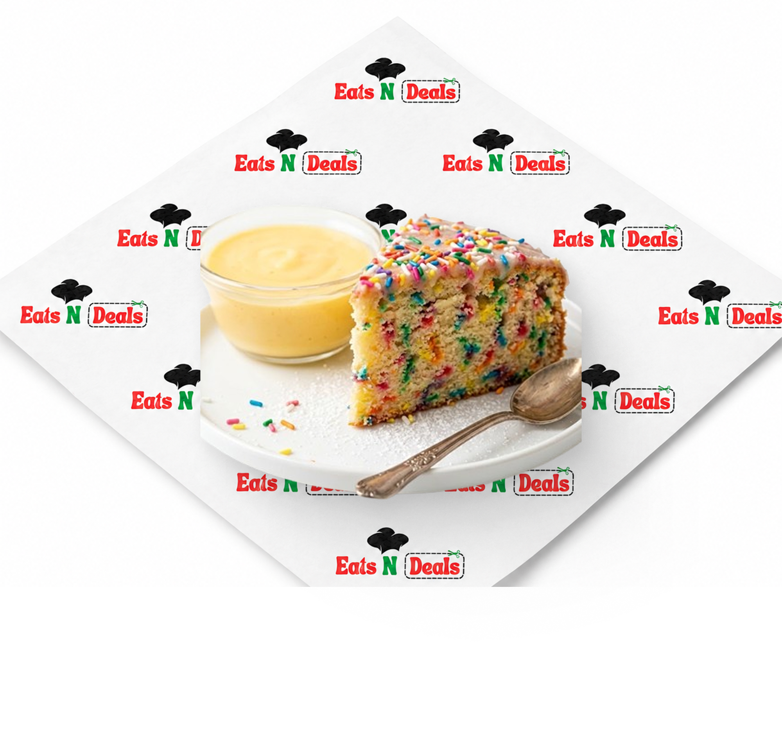 Sprinkle Cake Pudding