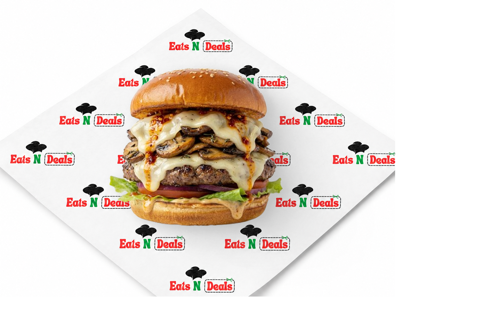 Mushroom Melt Burger