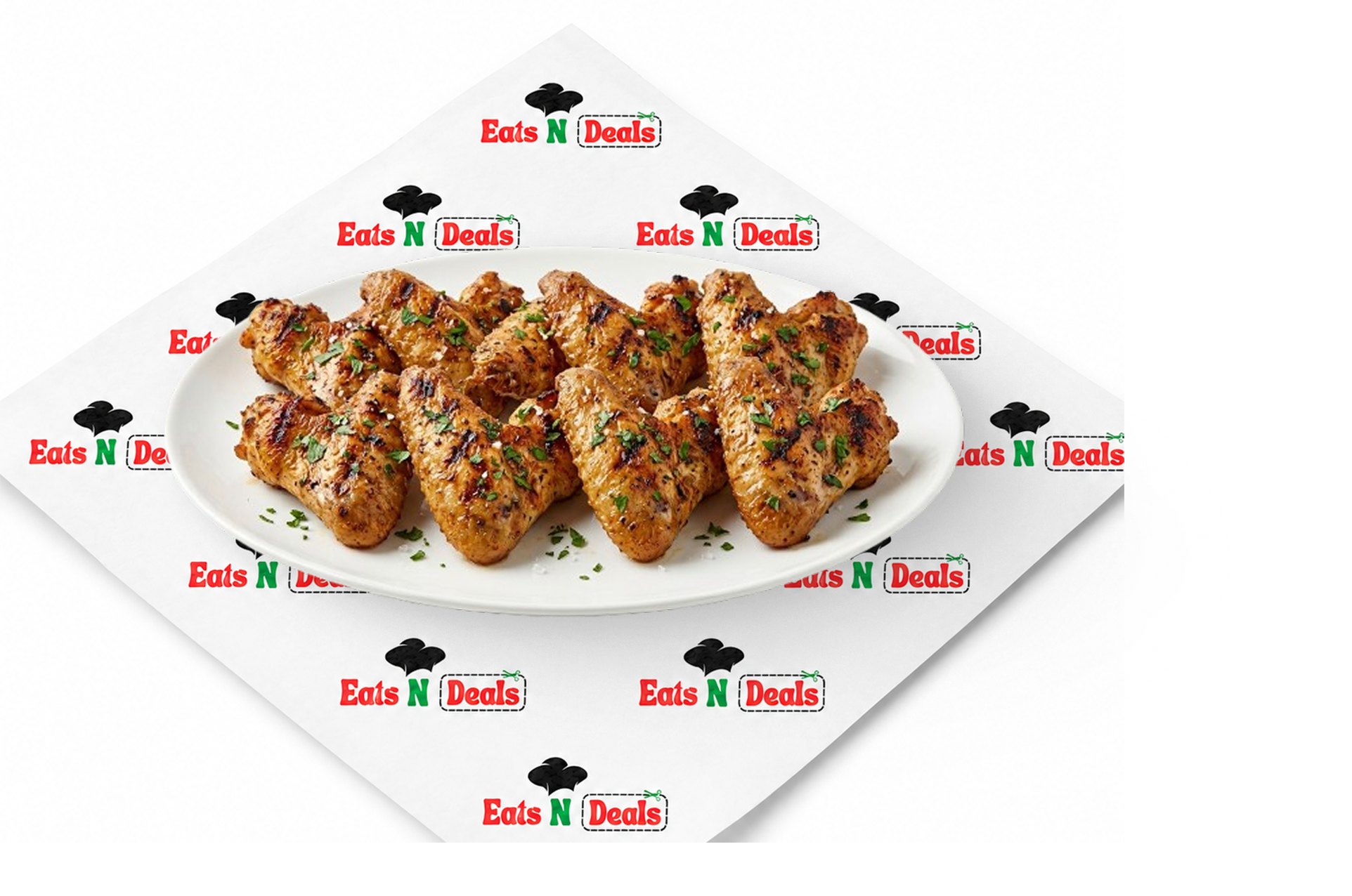 6psc Grilled Chicken Wings
