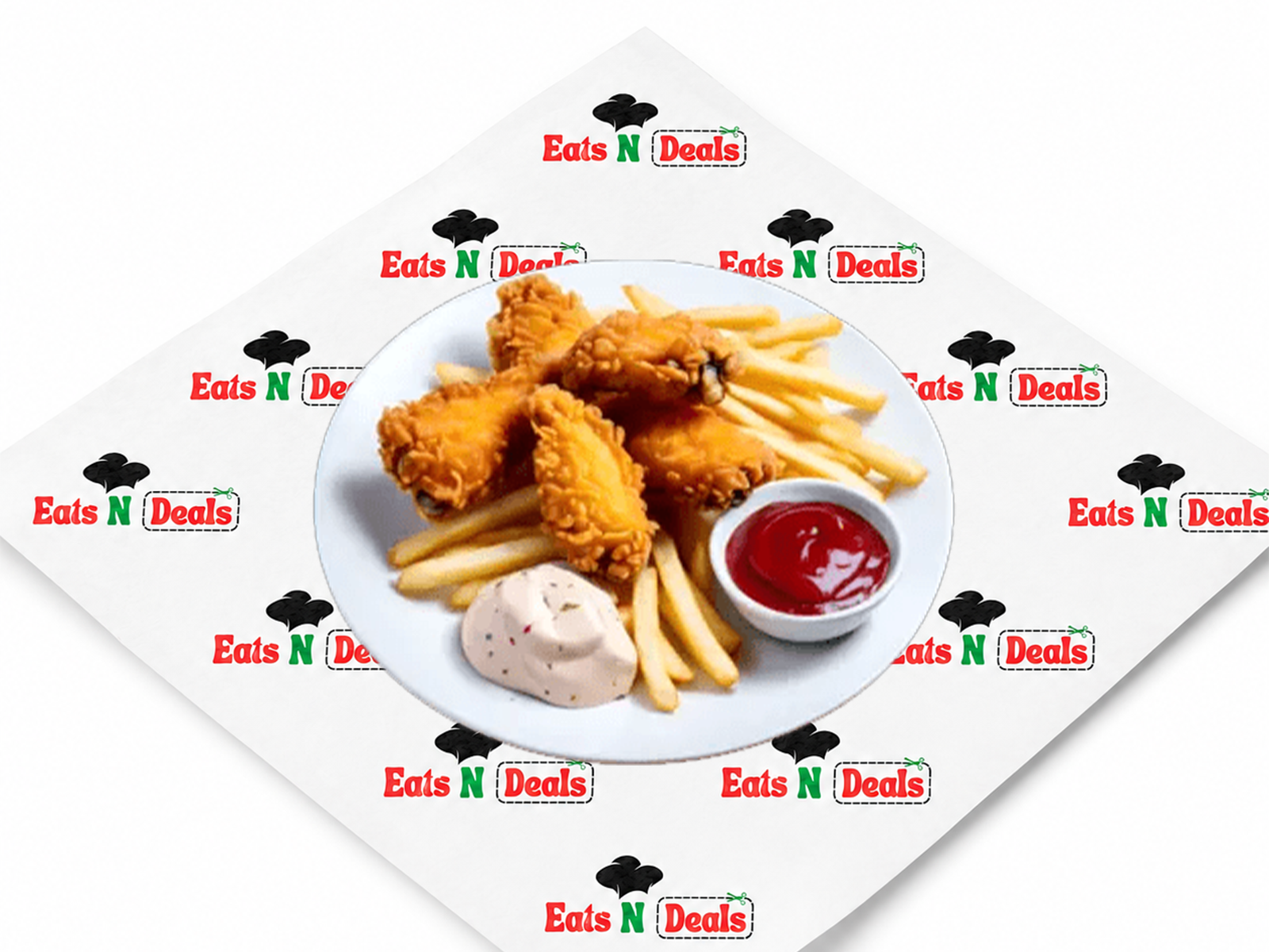 6pcs Regular Peri Peri Wings (Meal)