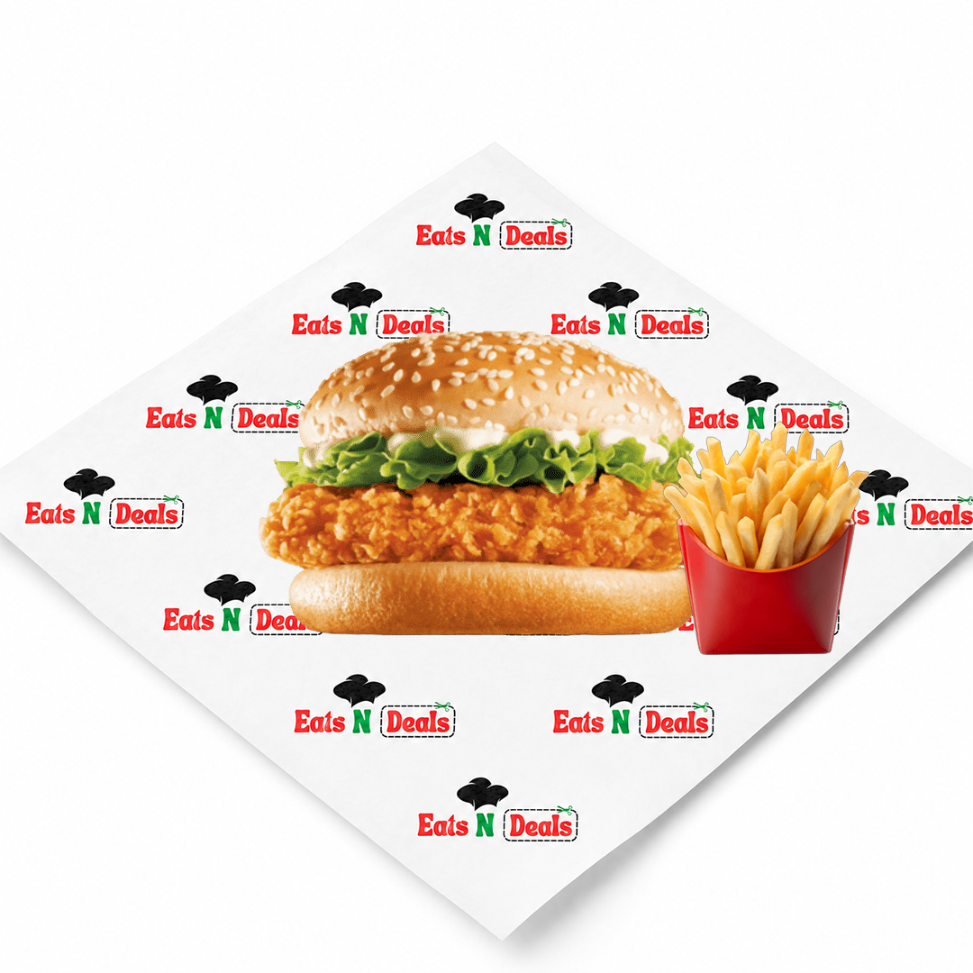 1/2  Classic Chicken Burger  Meal