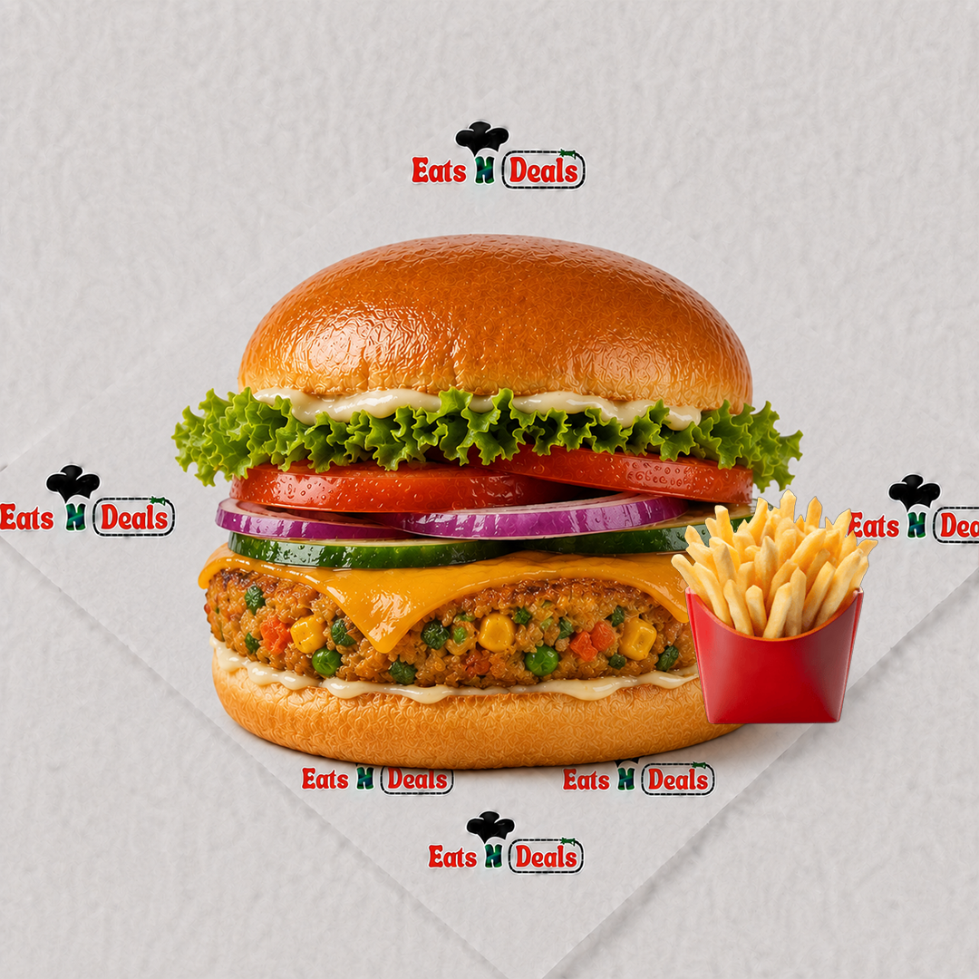 1/4 Veggie Burger Meal