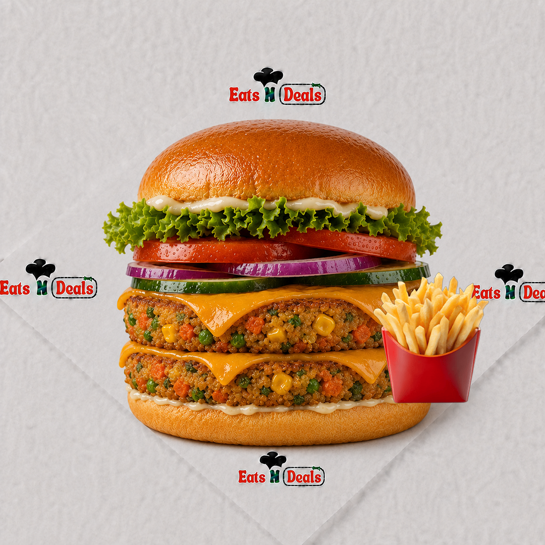 1/2 Veggie Burger Meal