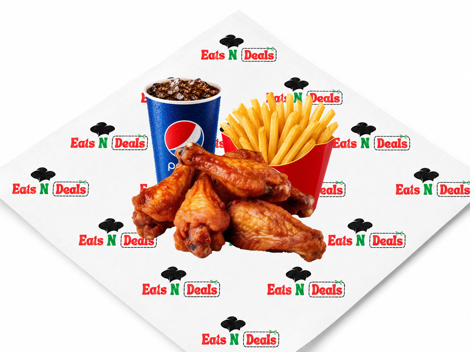 16pcs Hot Wings (Meal)