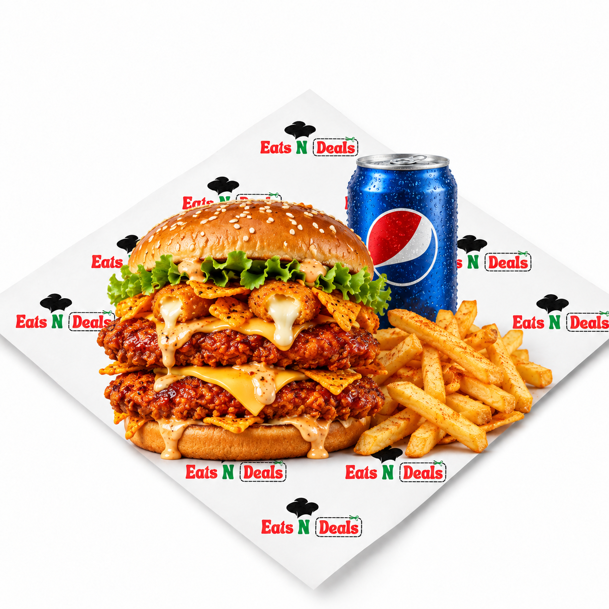 1/2 The Shaq Bomb Burger Meal