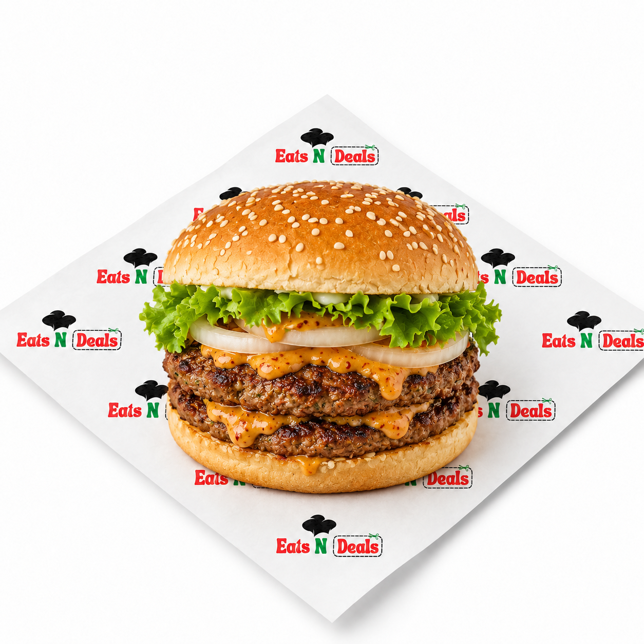  1/4 Spicy Lamb Burger on Its Own