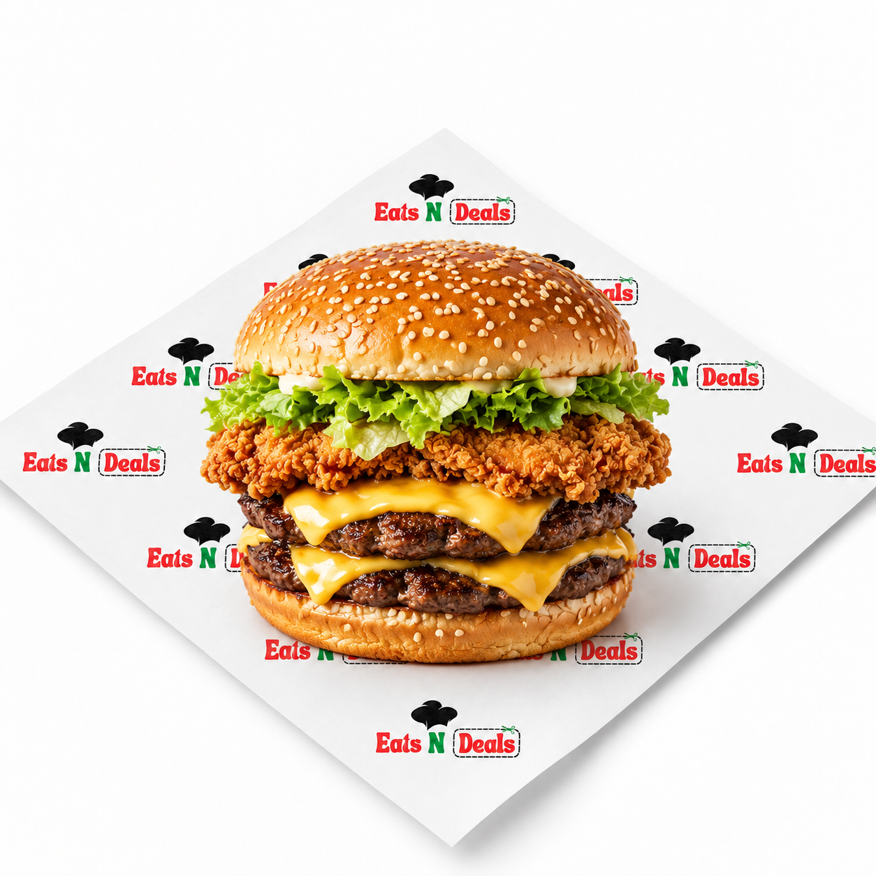 1/4  The Ultimate Shaq Burger on Its Own