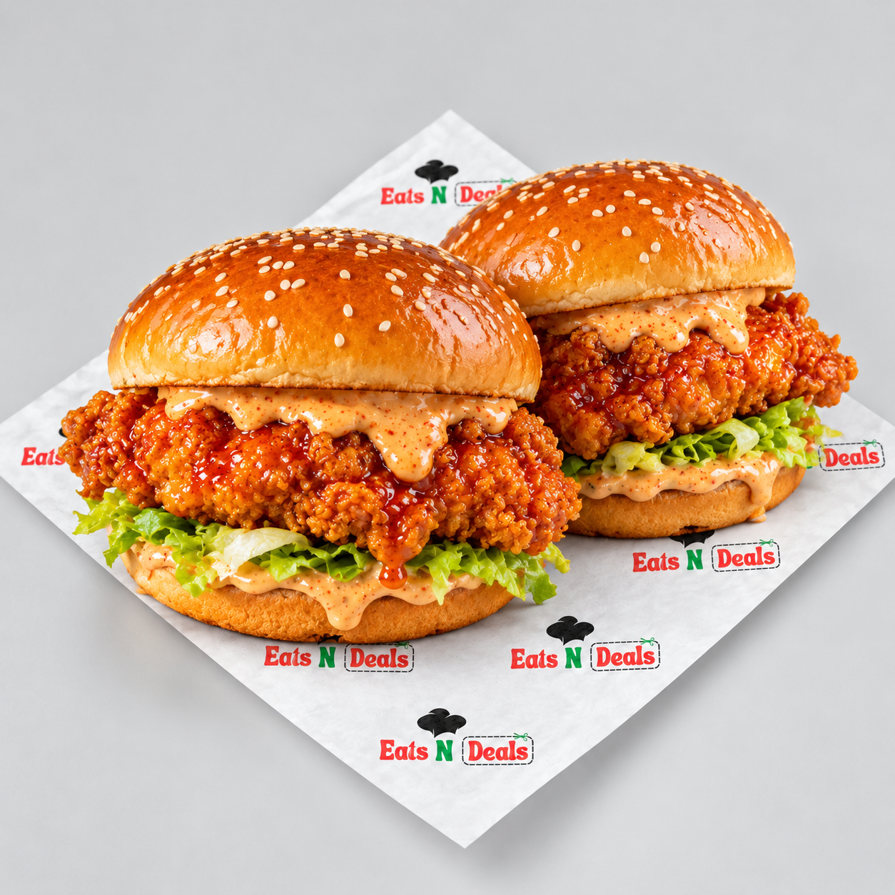 BOGOF Spicy Crispy Dip Burger