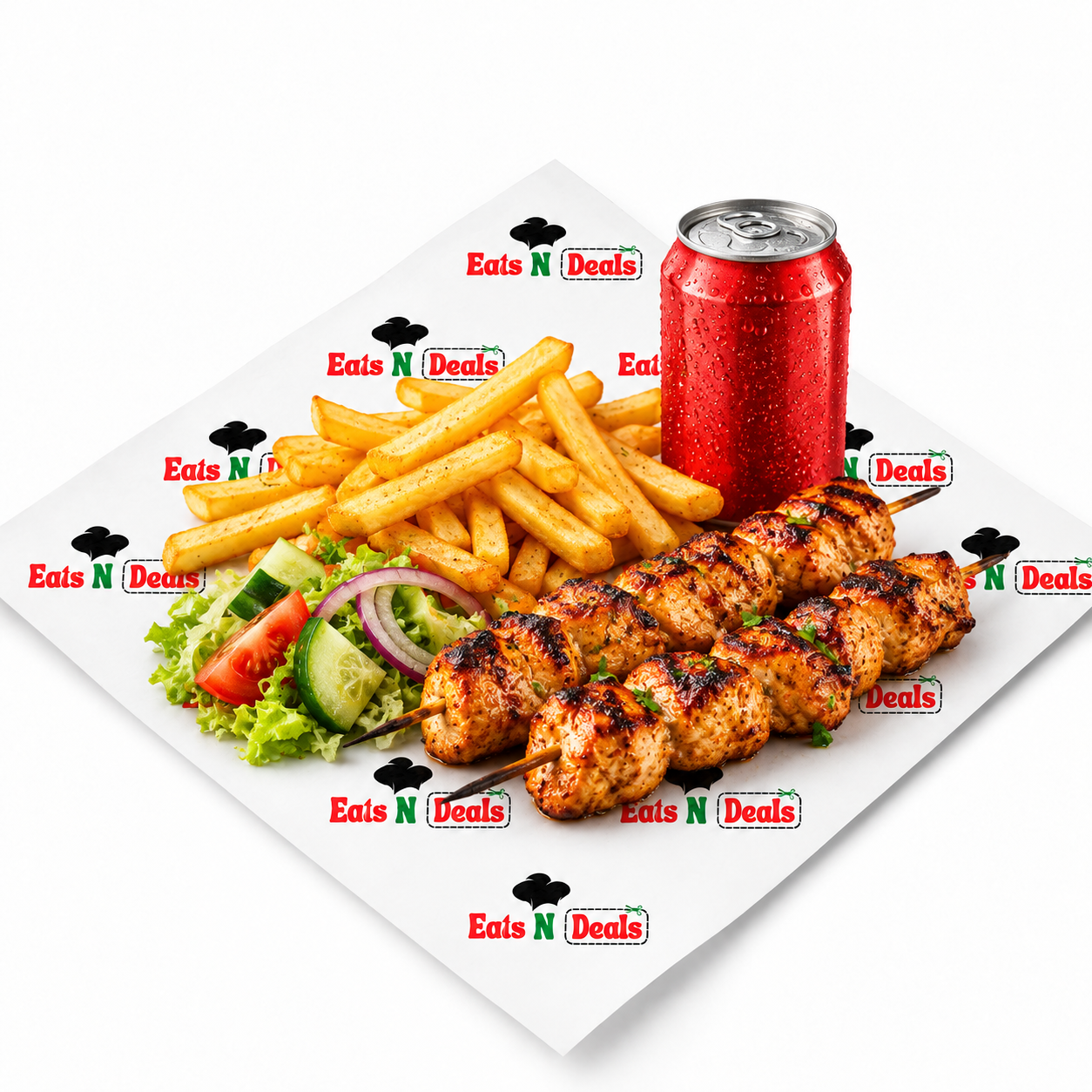 Reg Chicken Kebab Meal