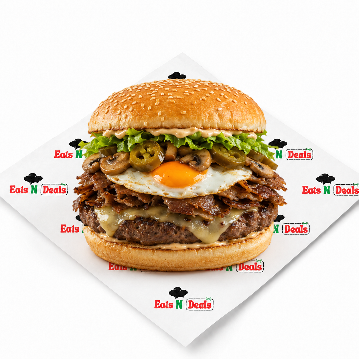 1/2 Omar's Special Burger