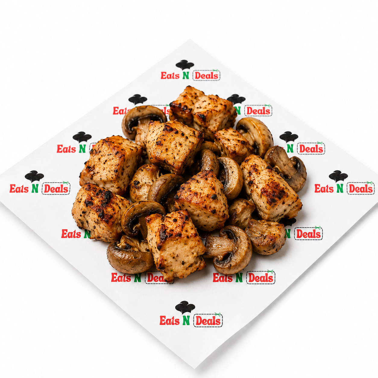 Chicken Mushroom Kebab