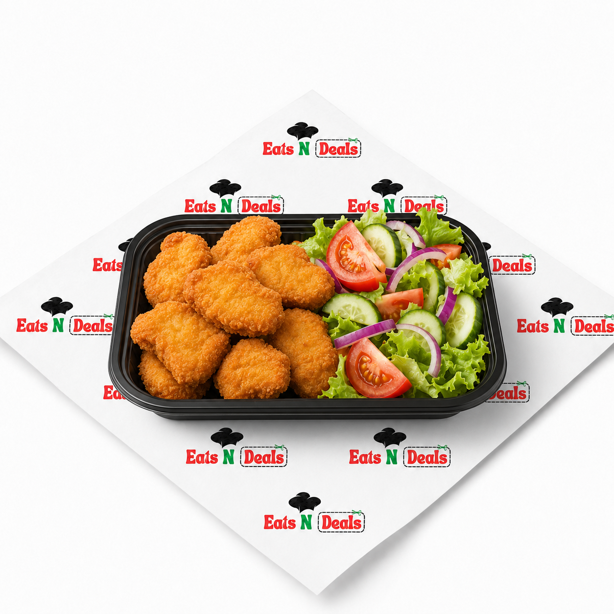 Chicken Nuggets with Salad  Regular